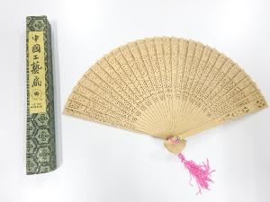 アンティーク　白檀扇子